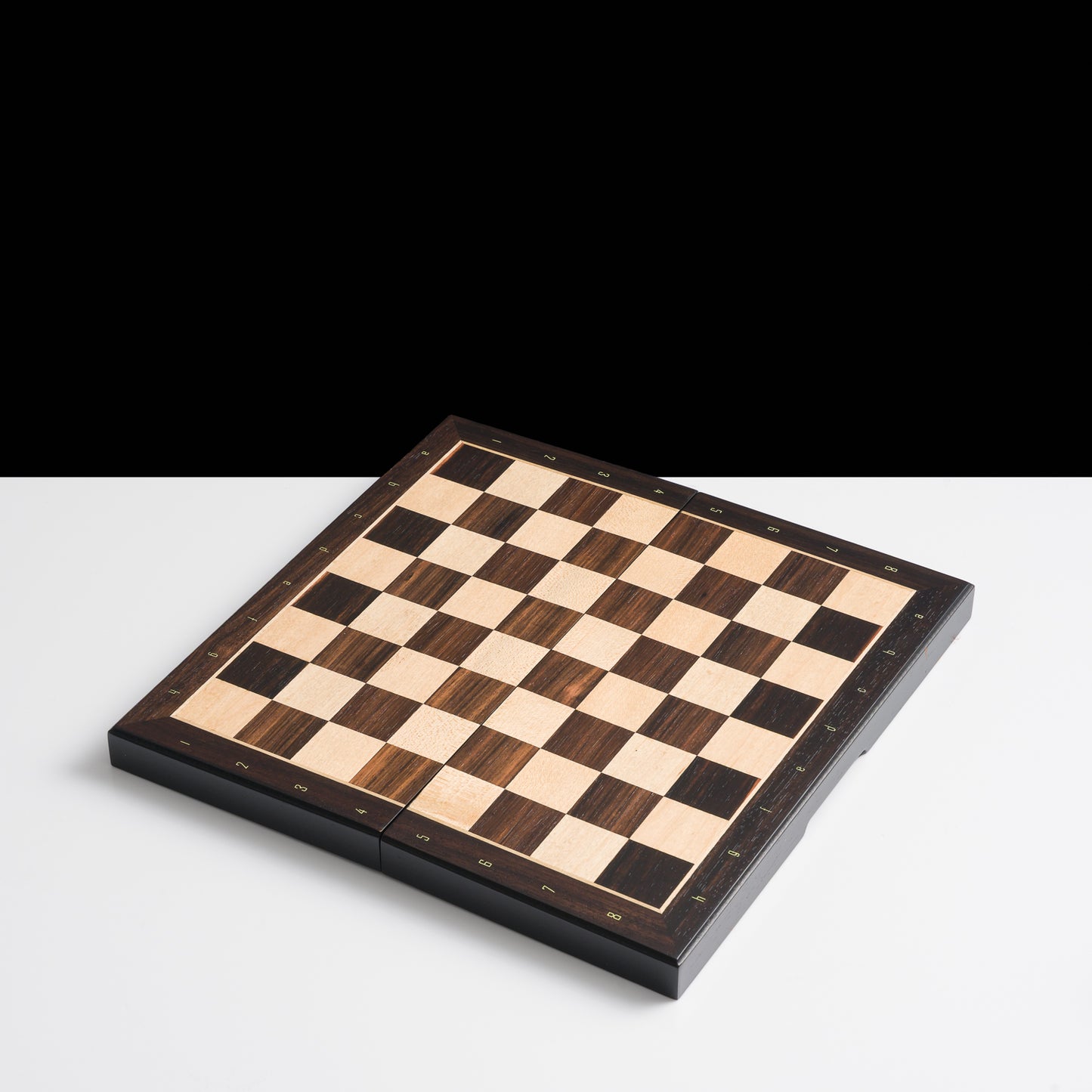 33cm Magnetic Wooden Chess Set - Ebony & Maple