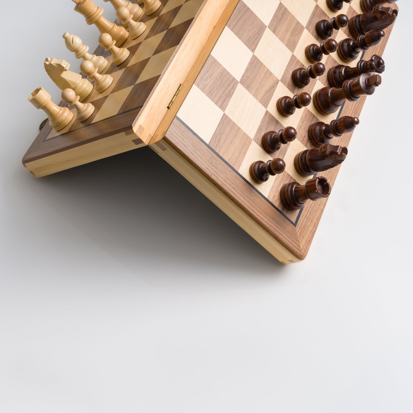 ChessLand Premium 38cm Magnetic Wooden Chess Set