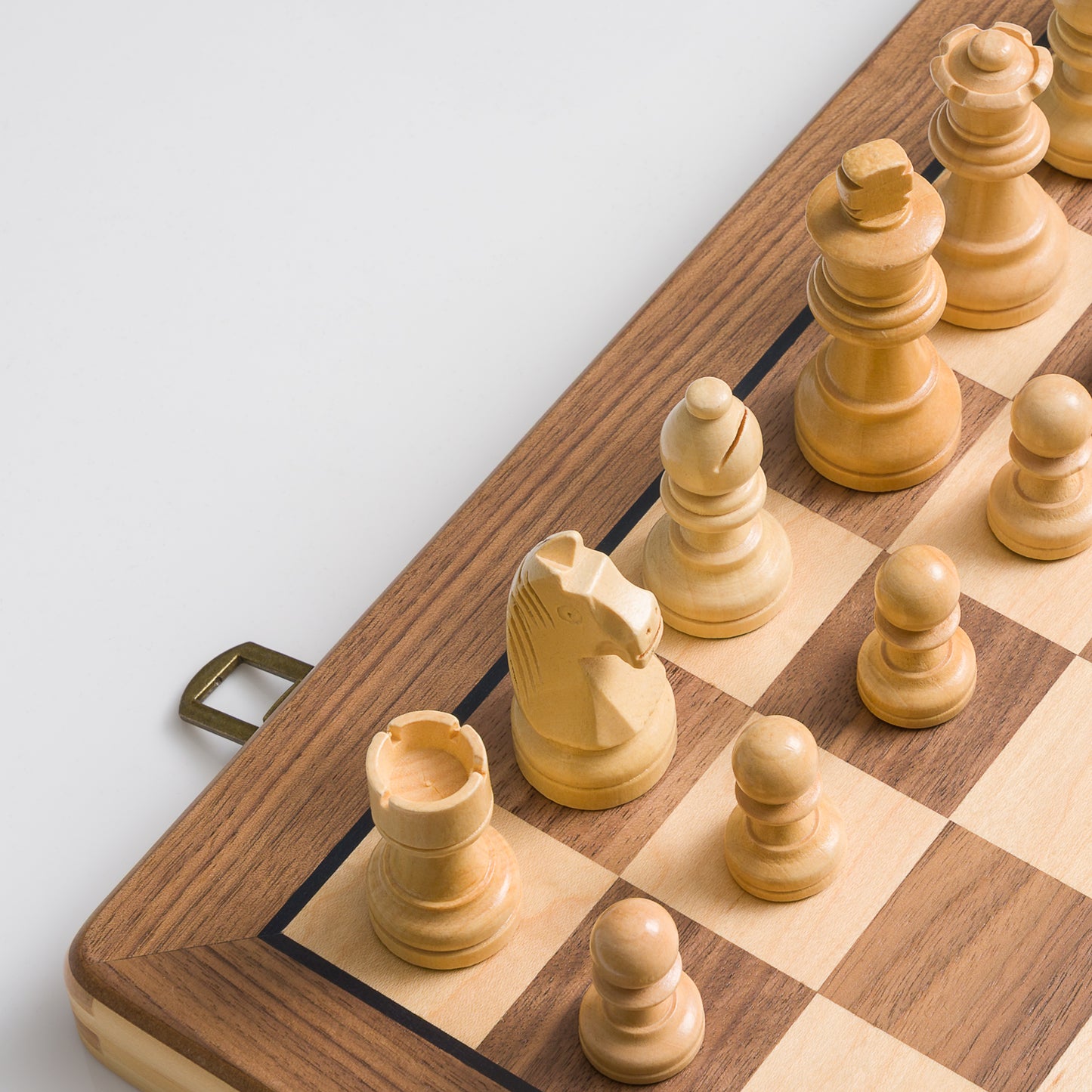 ChessLand Premium 38cm Magnetic Wooden Chess Set