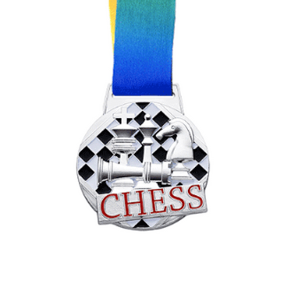 3 Chess Medal - Chess Word Written