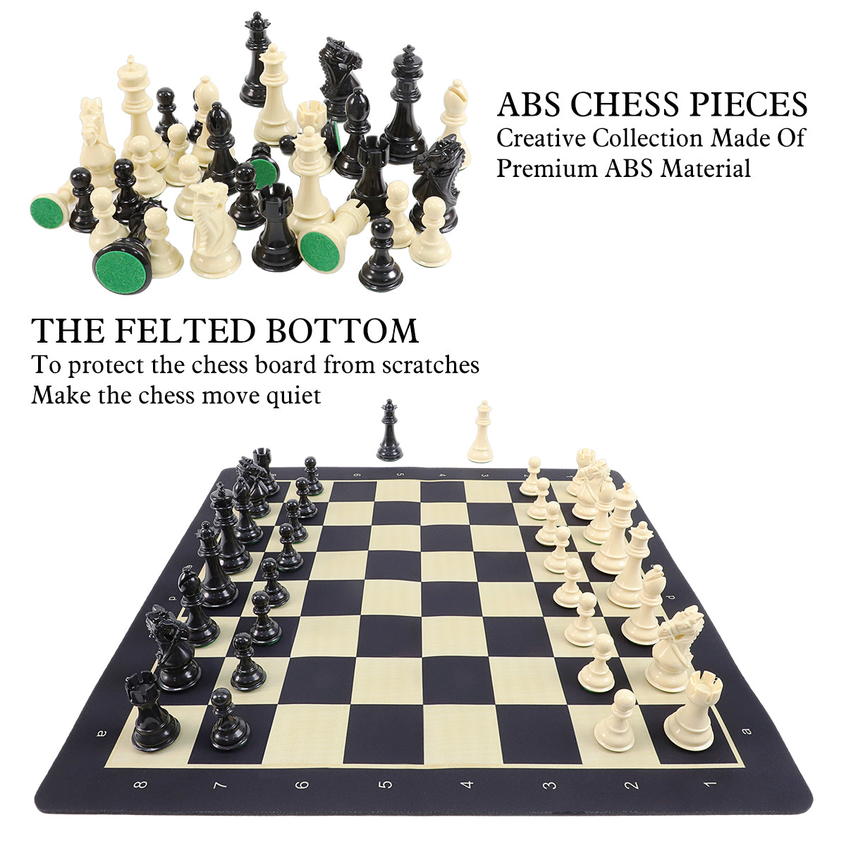 King Arthur's Sword Style Chess Pieces