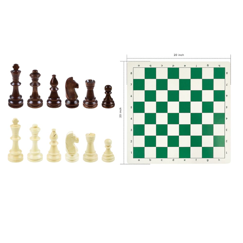 Poland Chess Set - Tournament Board