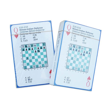 Chess Opening Poker Cards