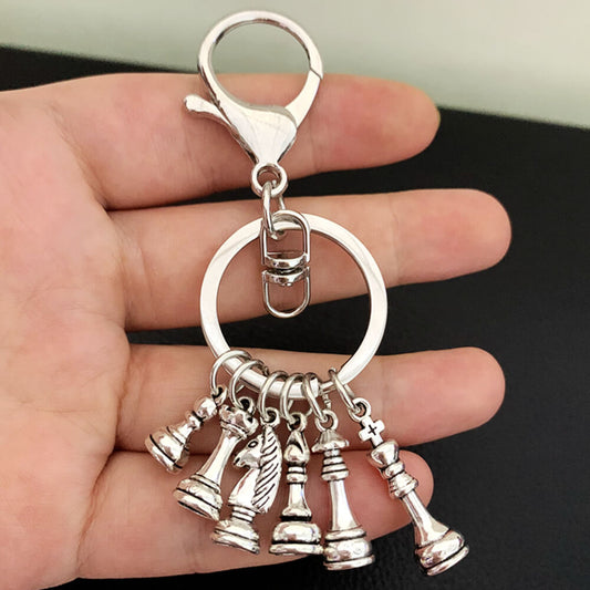 Chess Pieces Keychain