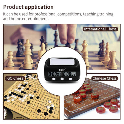 Digital Chess Timer - Black