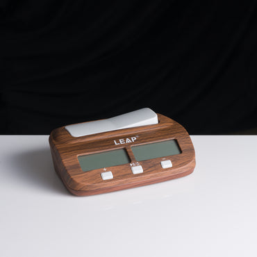 Digital Chess Timer - Wooden Coloured