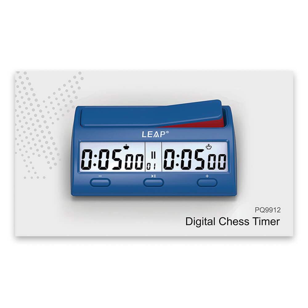 Professional Chess Clock - Blue