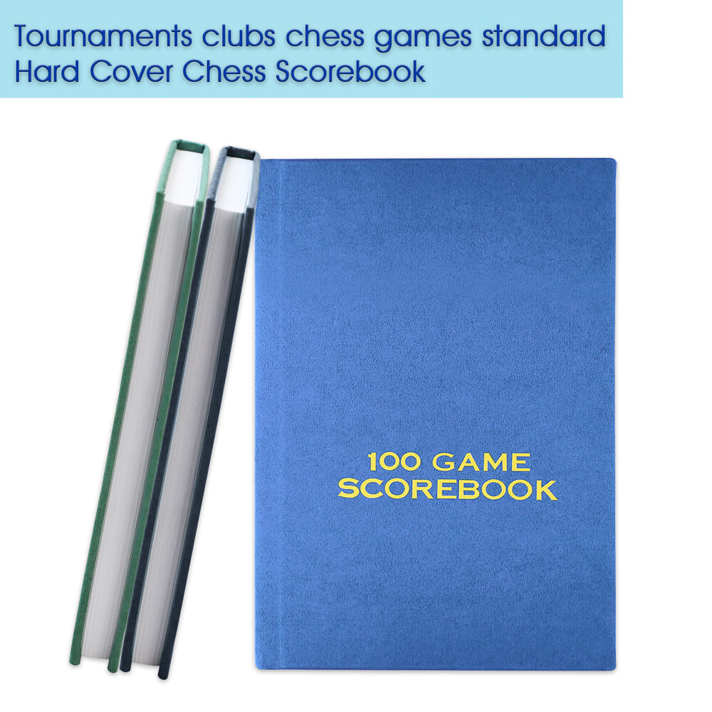 Sturdy Hardcover Chess Notebook