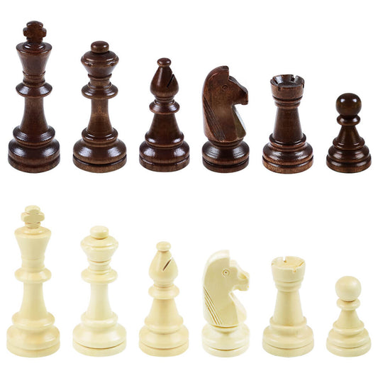 Wooden Chess Pieces - Poland Design